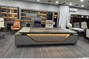 2.4miter Office Executive Table With Extension Special Design