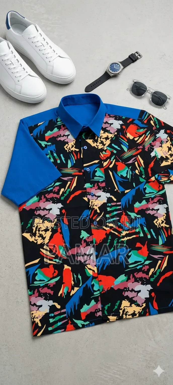 Button Down Tee-Shirt