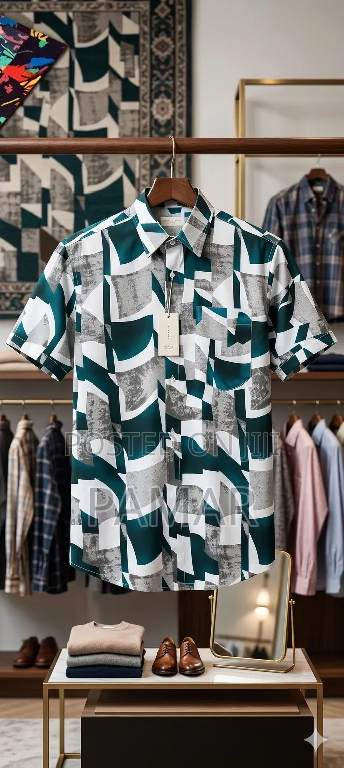 Button Down Tee-Shirt