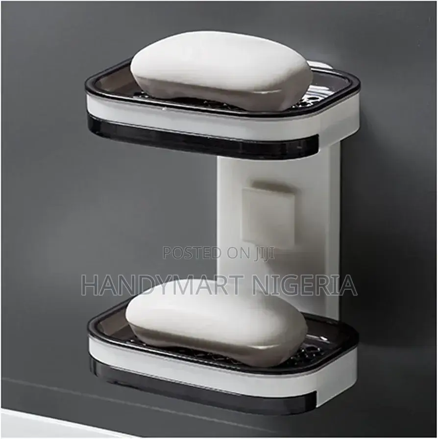 Wall Mounted Double Layer Soap Box