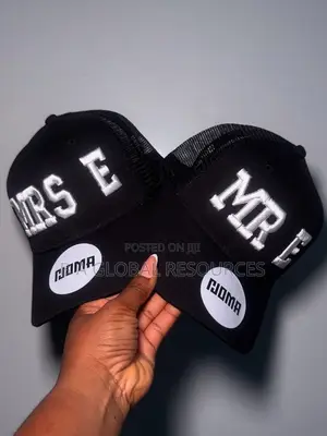 Customize Monogram Face Cap