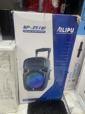 Ailipu 15inches Portable Battery Speaker With 2wireless Microphones