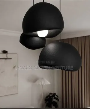 Classic Wabi Sabi Dropping Light Black Body Single With Bulb