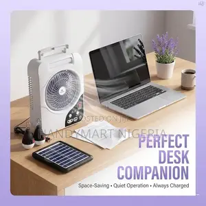 Power EP-306 Rechargeable Solar Fan 25% OFF