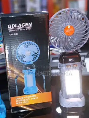 The SolarBreeze 3-in-1 Emergency Fan Light 15% OFF