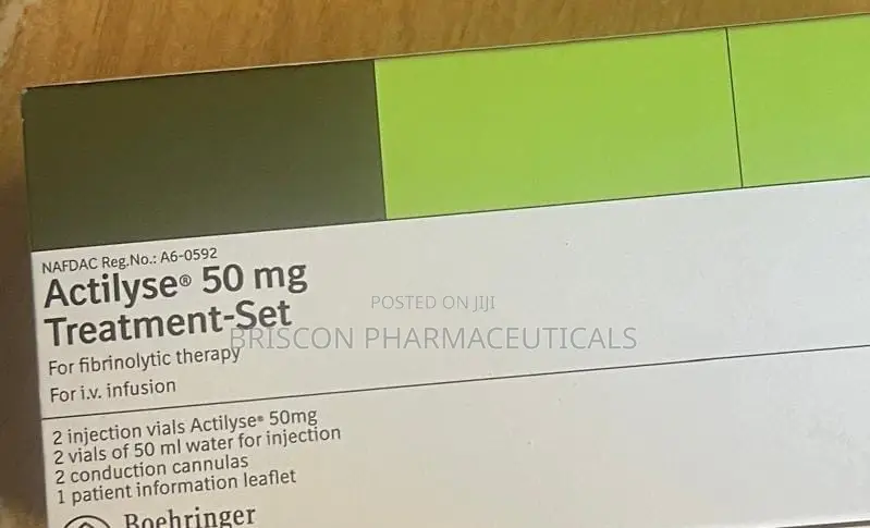 ACTILYSE 50mg Supplements