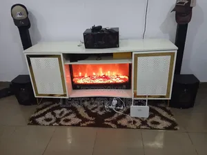 Fire Flame TV Stand