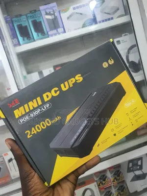 24,000 mAh Router Powerbank- SKE Mini DC UPS POE-930P-LFP