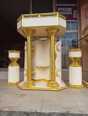 Morden Church Pulpit and Flower Vase