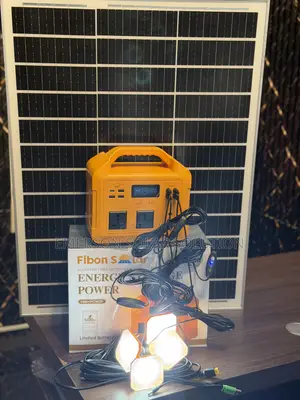 Fibon Solar 500w All in One With Bulbs  and 100w Panel