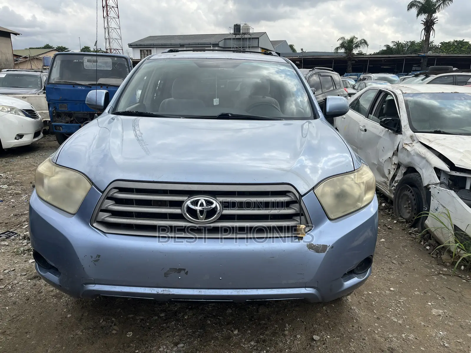 Toyota Highlander 4x4 2008 Blue