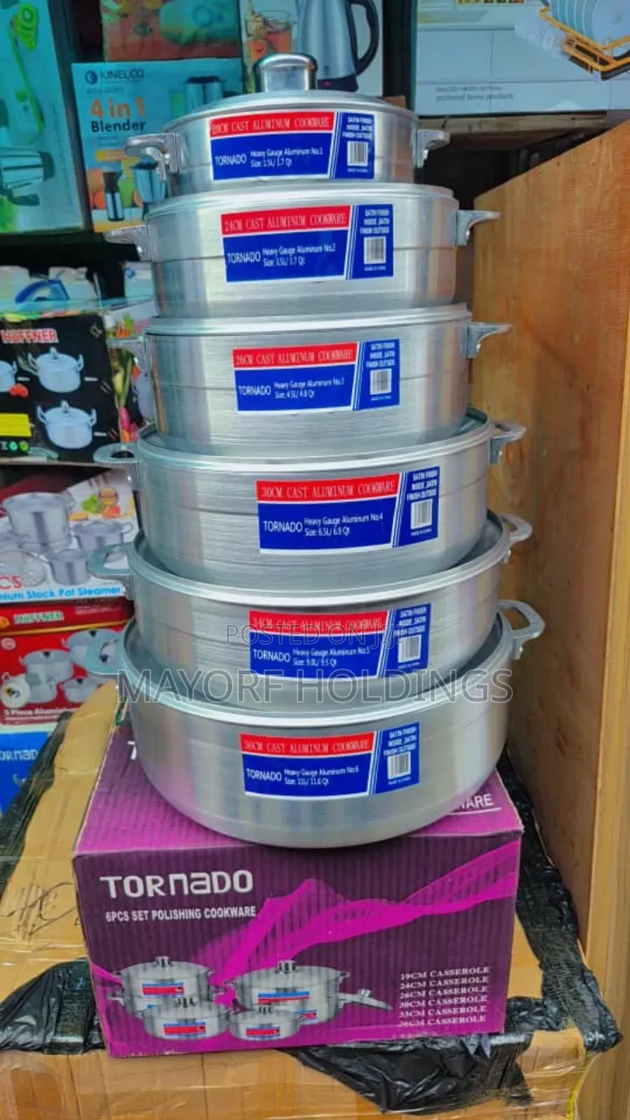 7cs Aluminium Pot