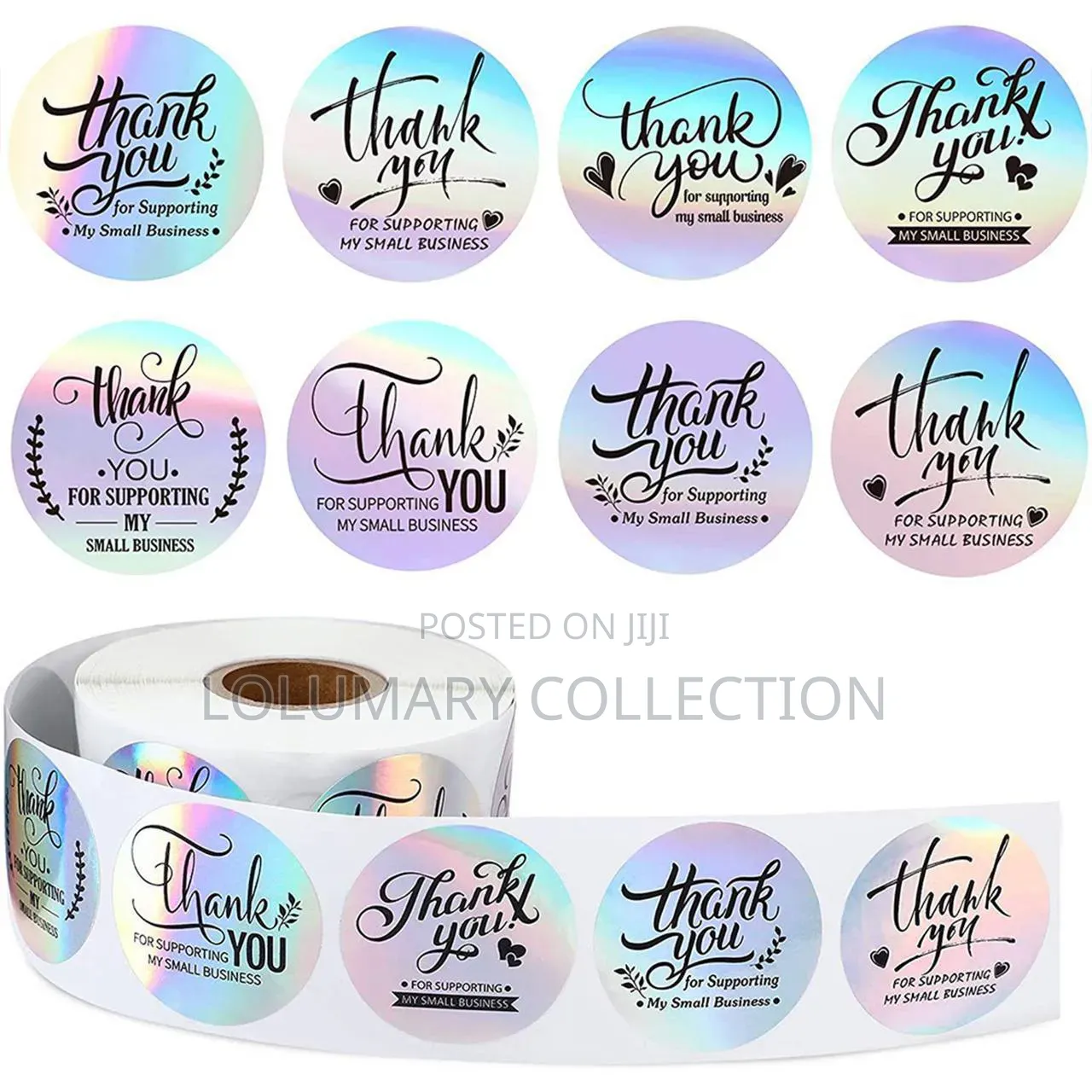 Thank You Sticker (500Pcs)