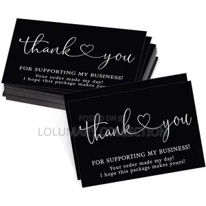 50Pcs Thank You Card