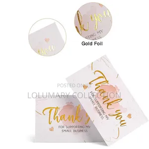 50Pcs Thank You Card