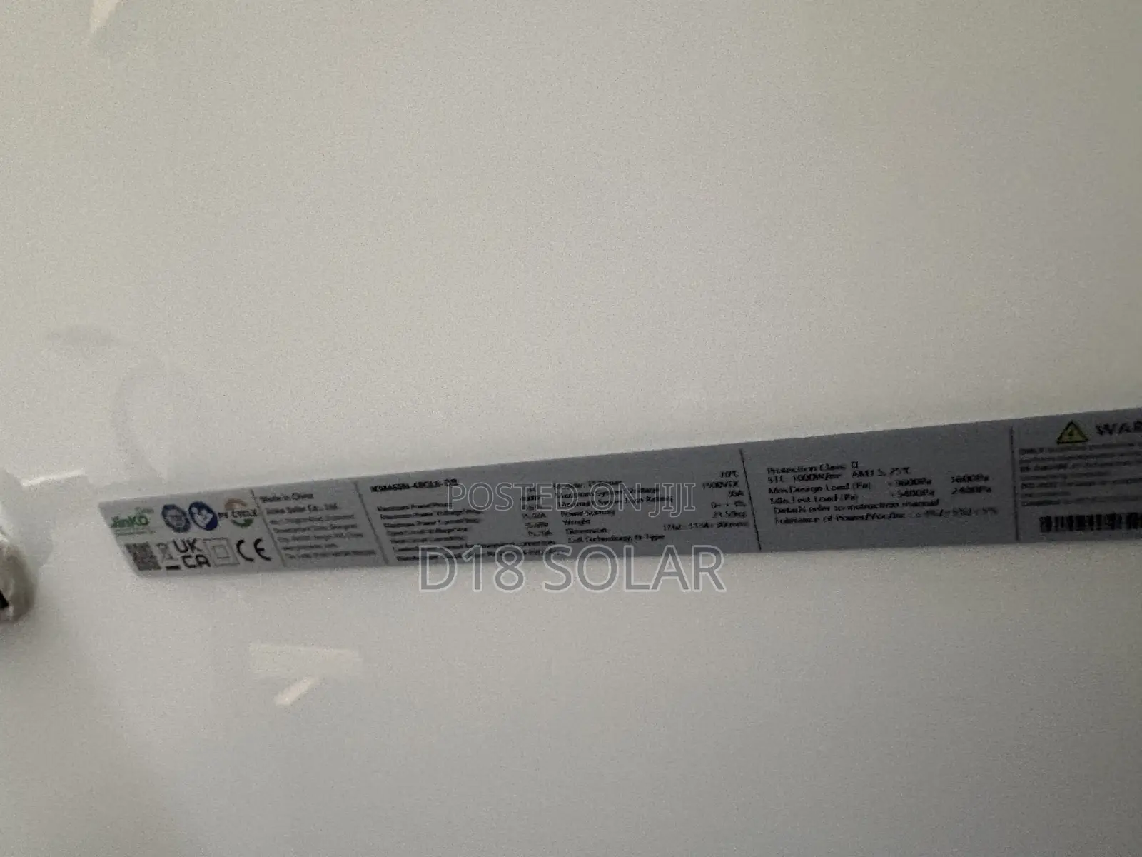 Jinko Solar 550 W Solar Panels