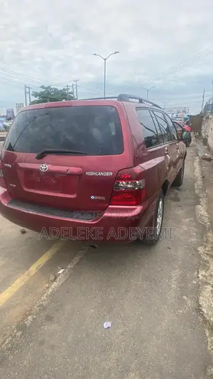 Toyota Highlander 4x4 2005 Red