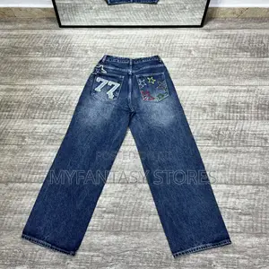 Blue Baggy 77 Jeans