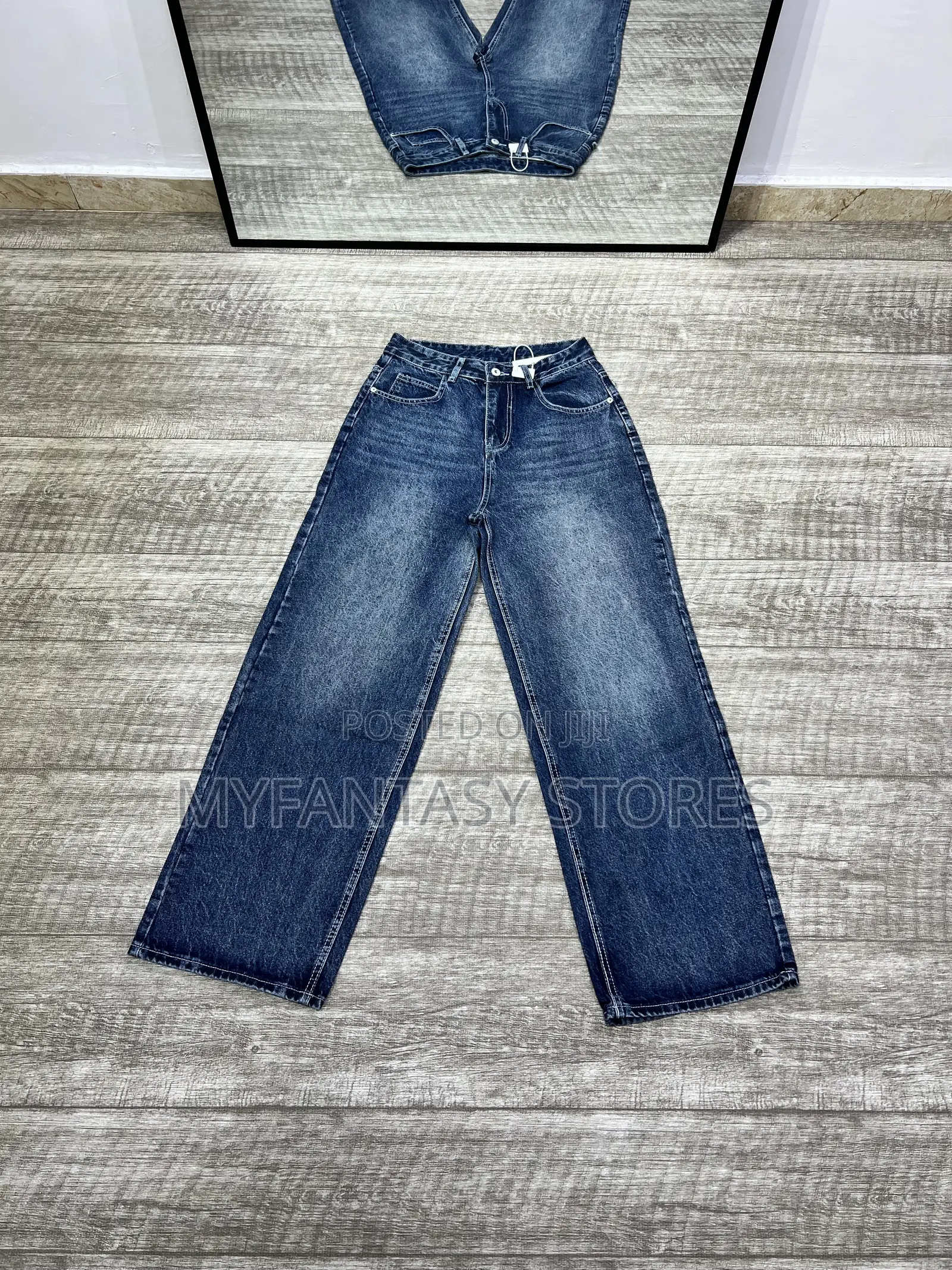 Blue Baggy 77 Jeans