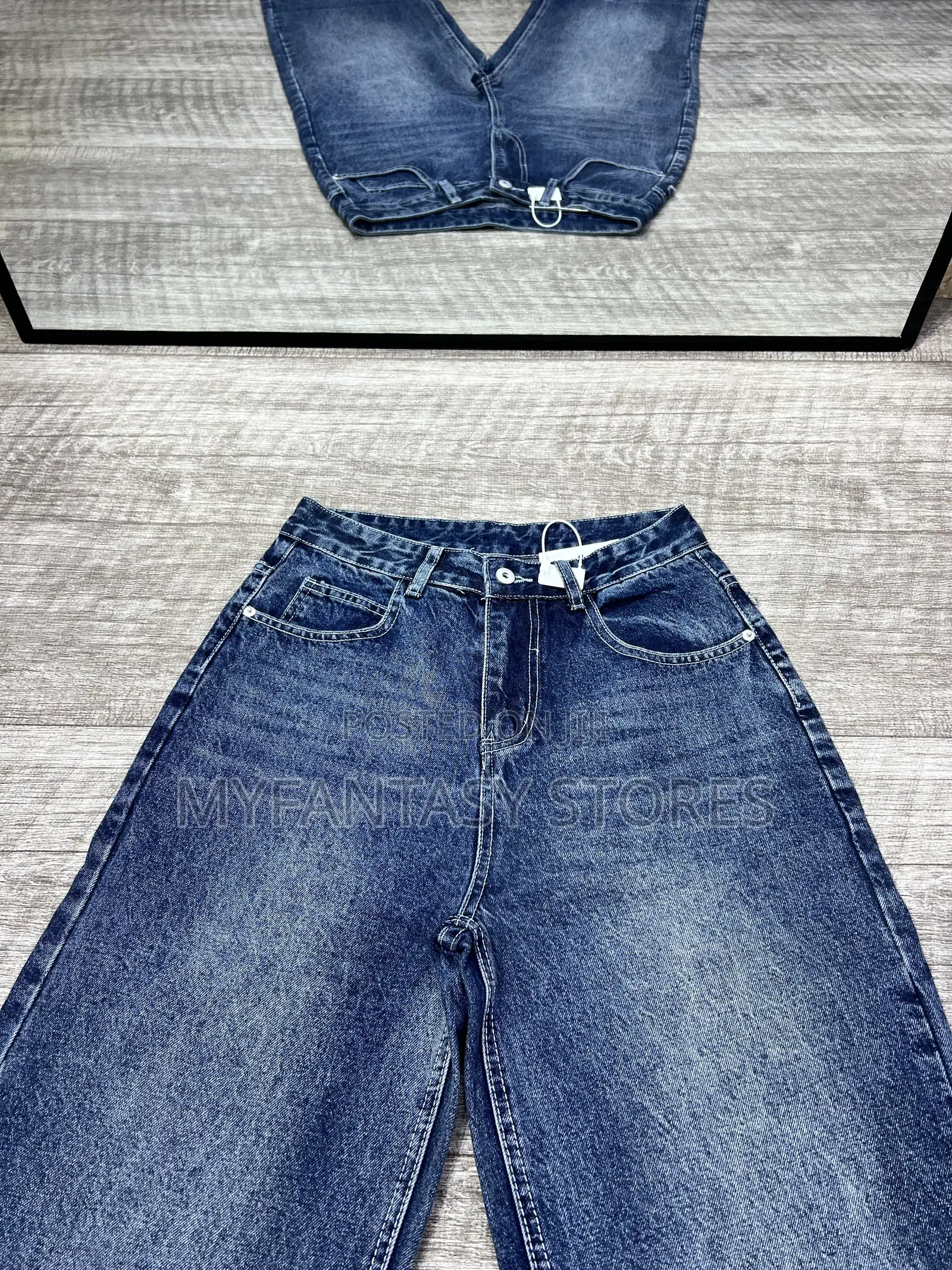 Blue Baggy 77 Jeans