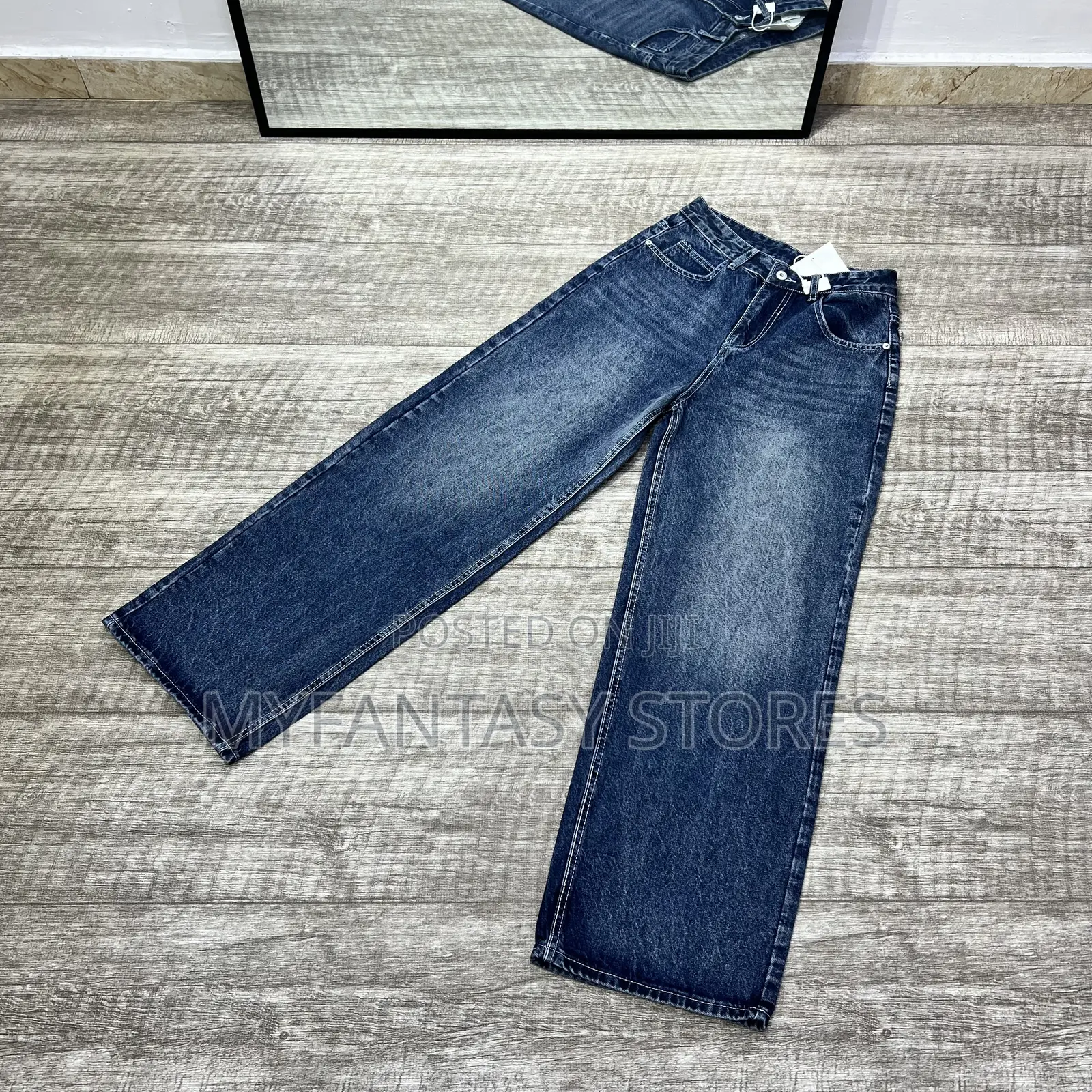 Blue Baggy 77 Jeans