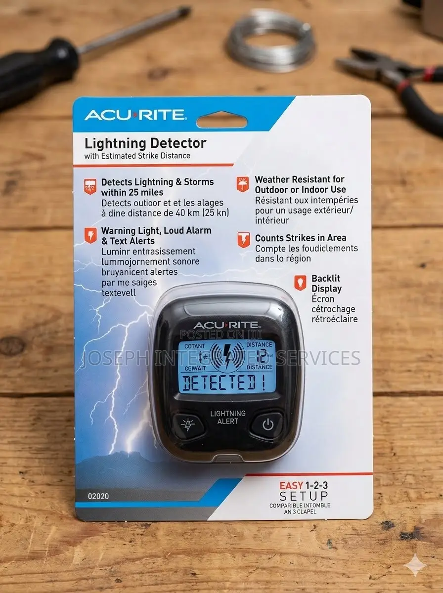 Model: AcuRite 02020 Lightning Detector