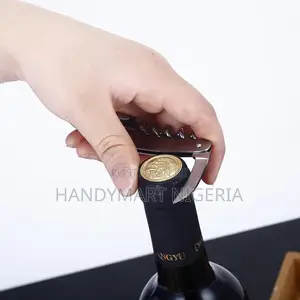 Bottle-Shaped Wine Accessory Tool Set,
