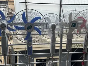 Solar Standing Fan 16 18 Inches