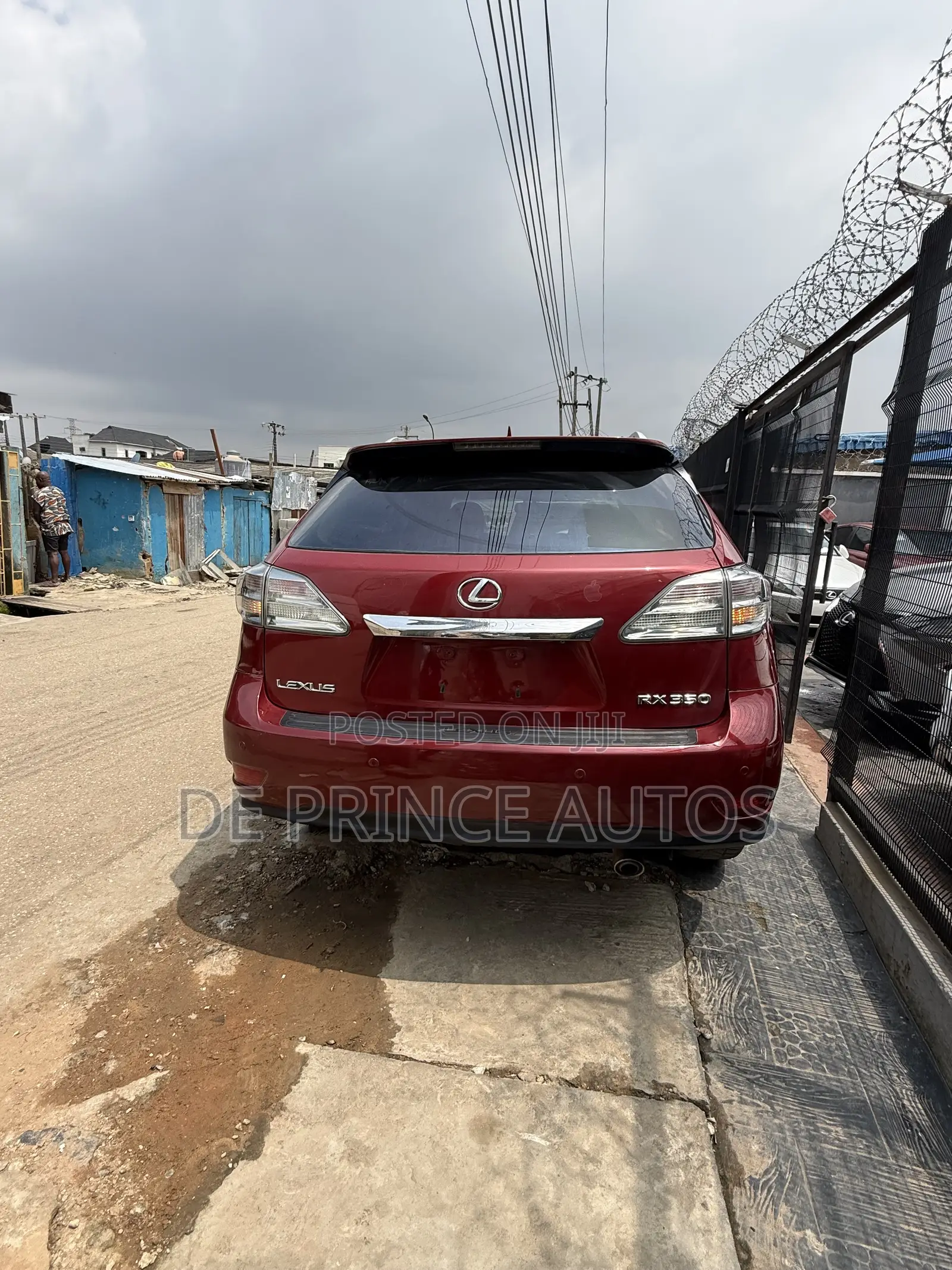 Lexus RX 2012 Red