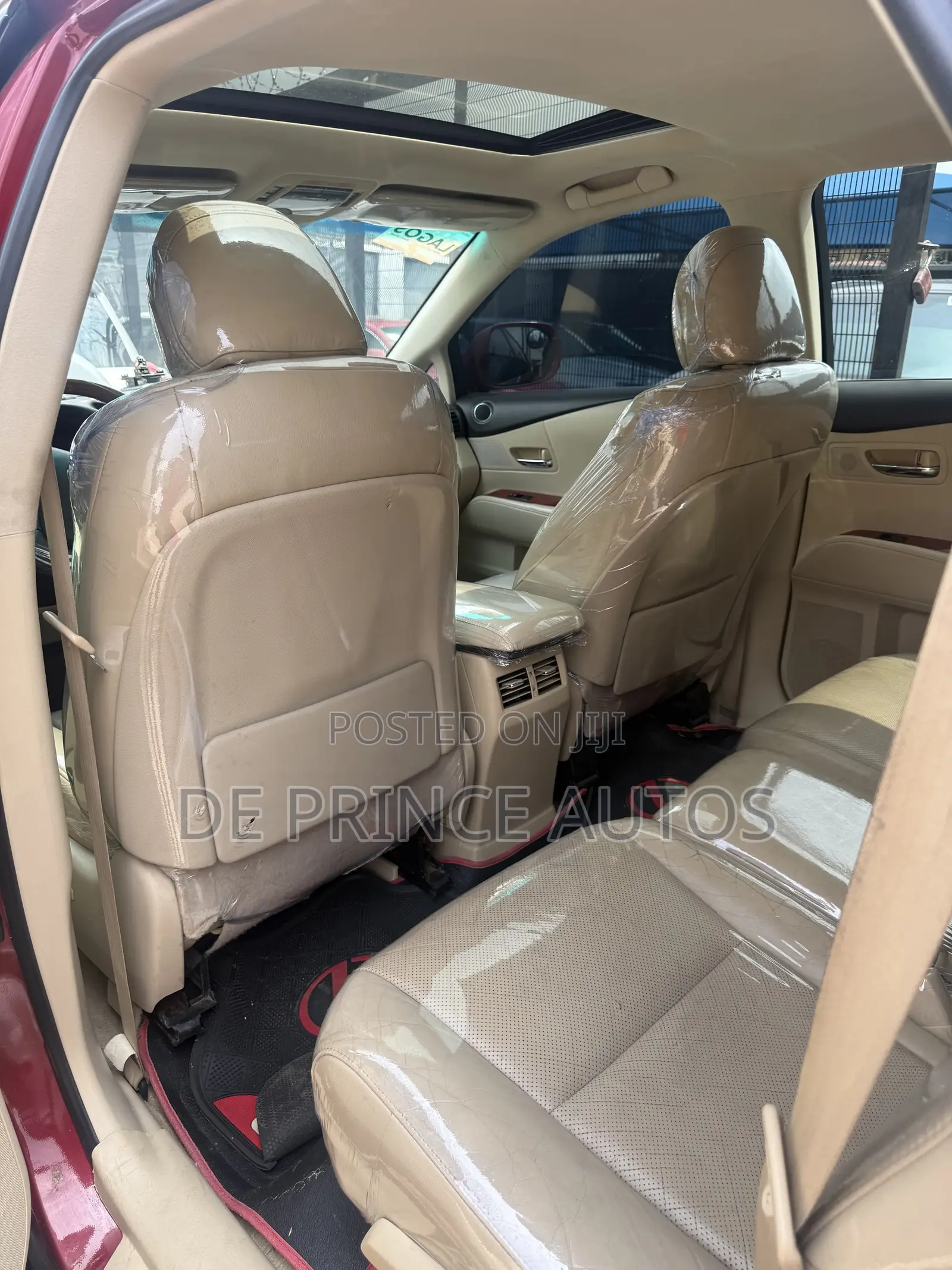 Lexus RX 2012 Red