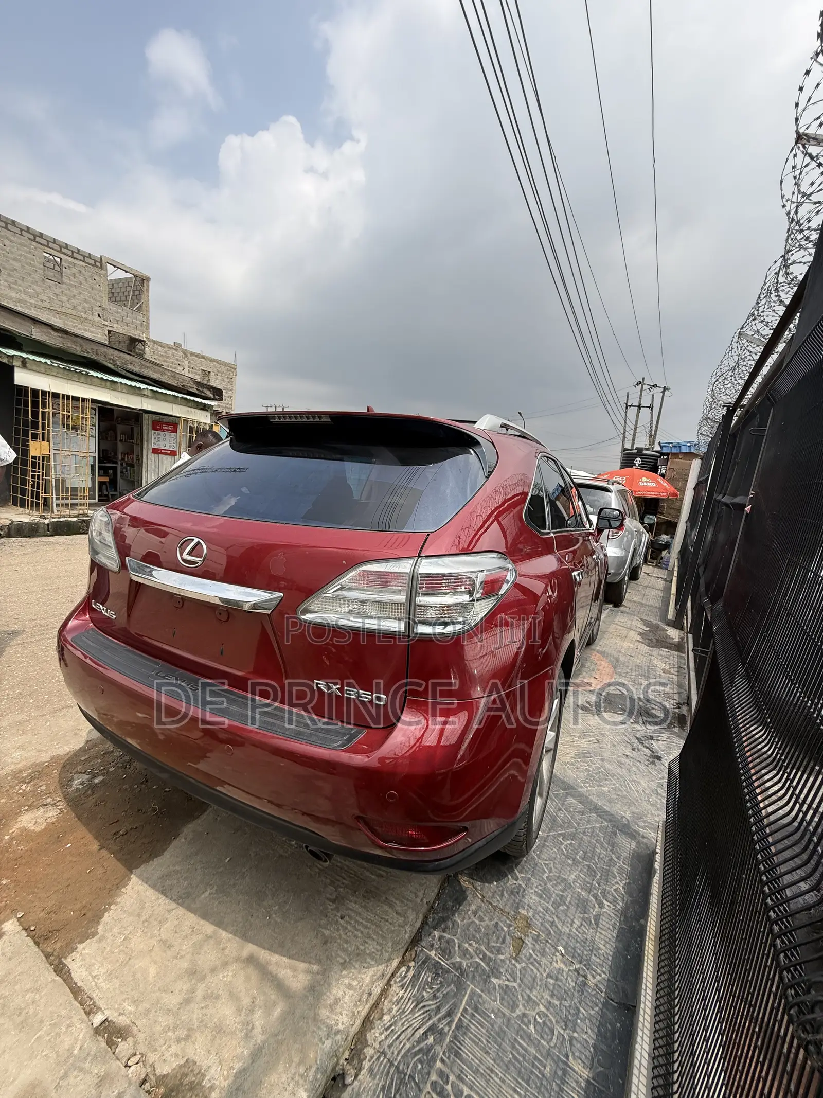 Lexus RX 2012 Red
