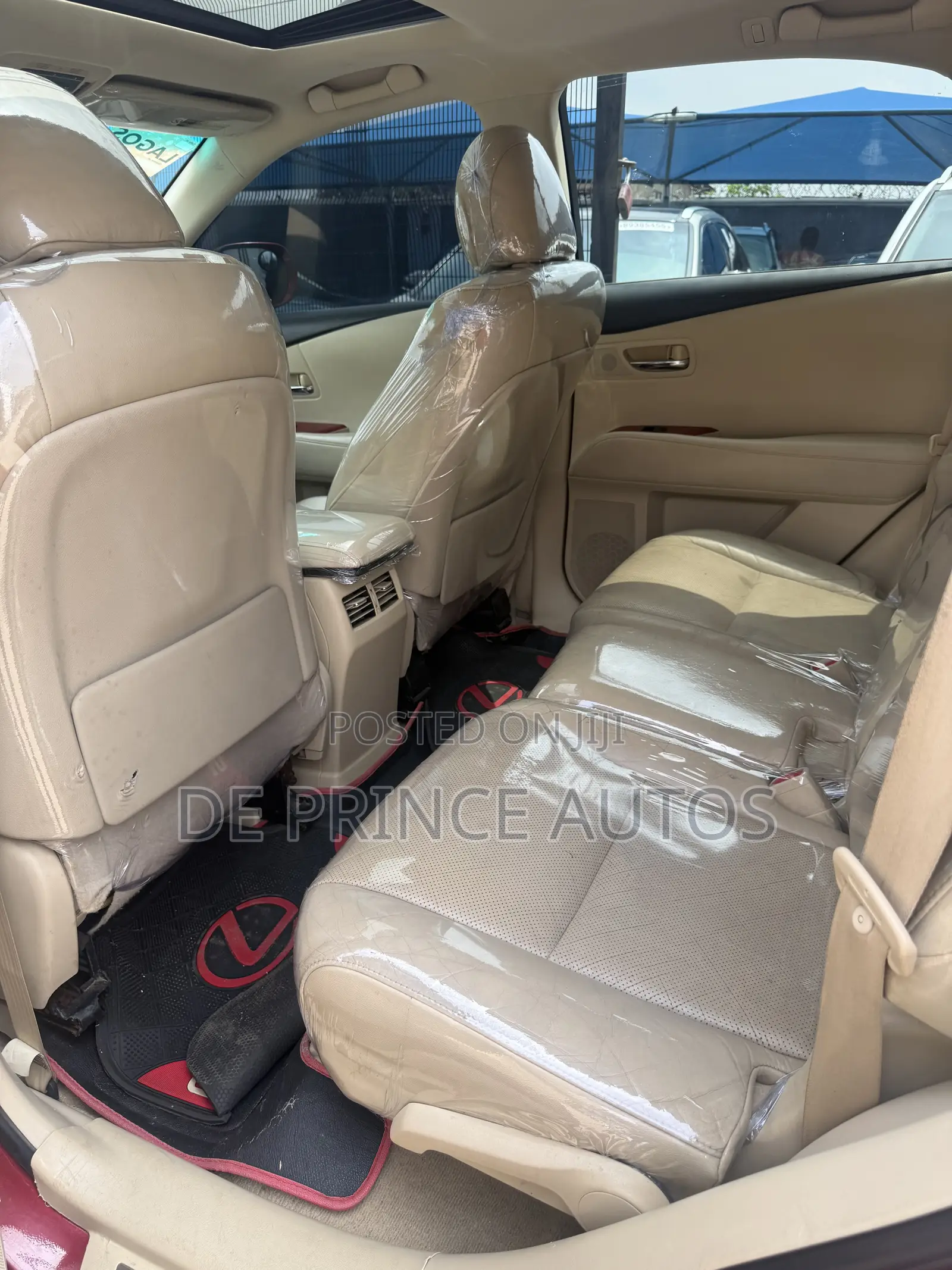 Lexus RX 2012 Red