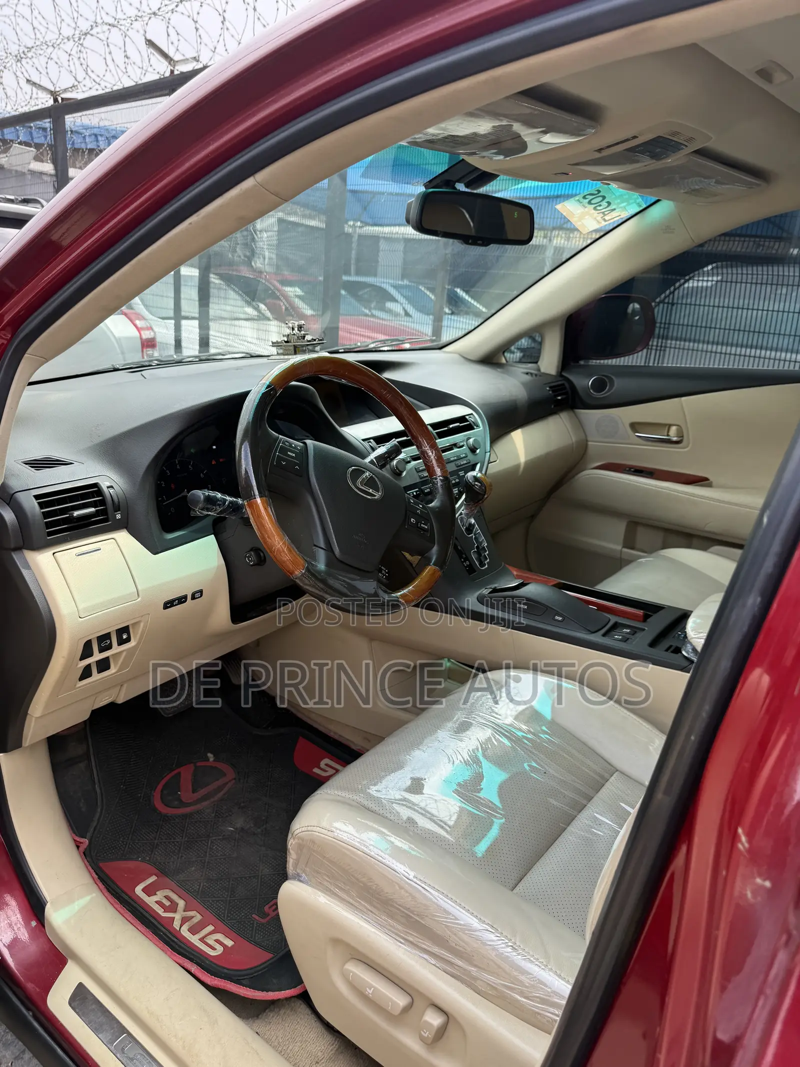 Lexus RX 2012 Red