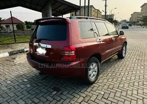 Toyota Highlander Limited V6 FWD 2003 Red