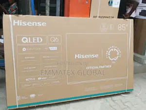 Ultra Modern Original Hisense Qled6 Smart TV 85 Inches