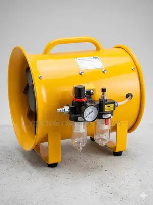 Yellow BTF-II Series Pneumatic Industrial Ventilator Fan