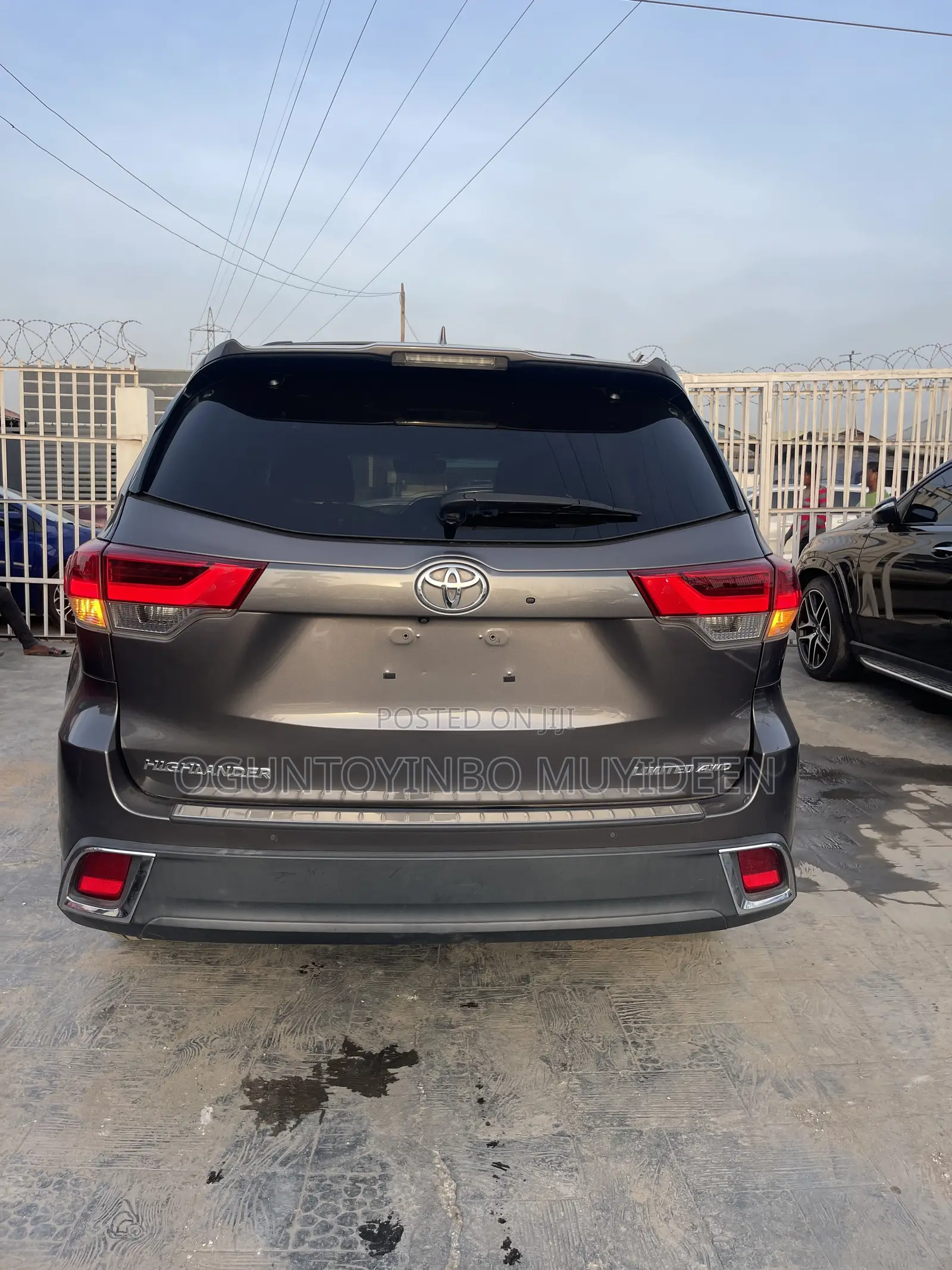 Toyota Highlander 2017 Gray