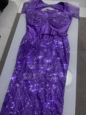 Already Sown Lace With Coset Gown