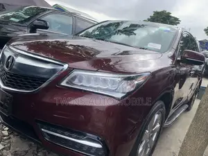 Acura MDX SUV 4dr FWD (3.5L 6cyl 9A) 2016 Red