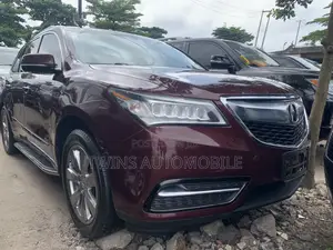 Acura MDX SUV 4dr FWD (3.5L 6cyl 9A) 2016 Red