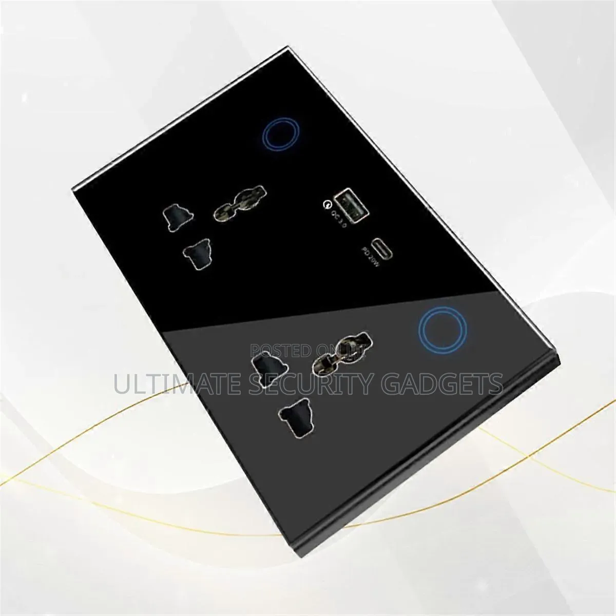 16a Tuya Smart Double Socket With USB Type C