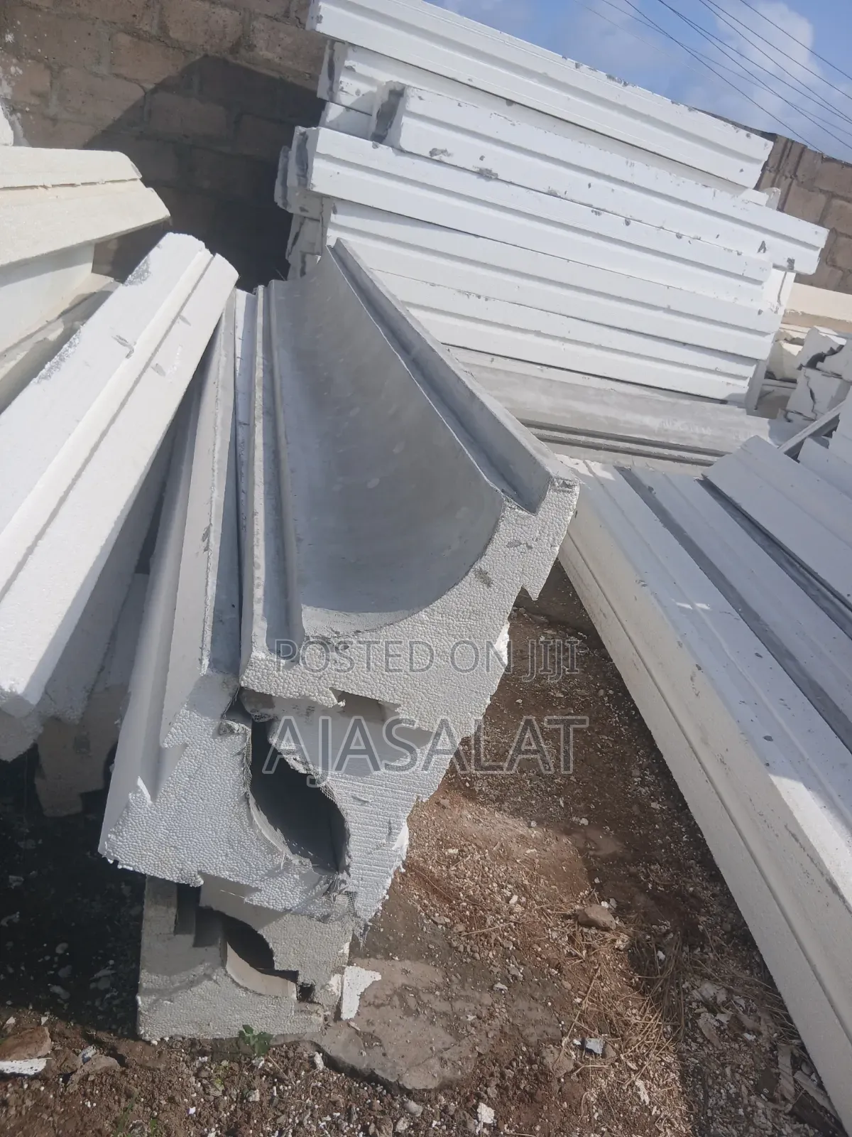 150 by 300 Polystyrene Parapet and Pop Board