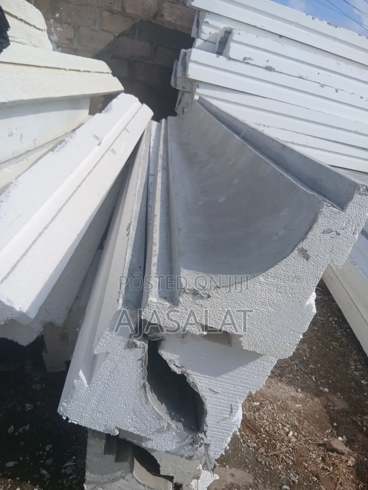 150 by 300 Polystyrene Parapet and Pop Board