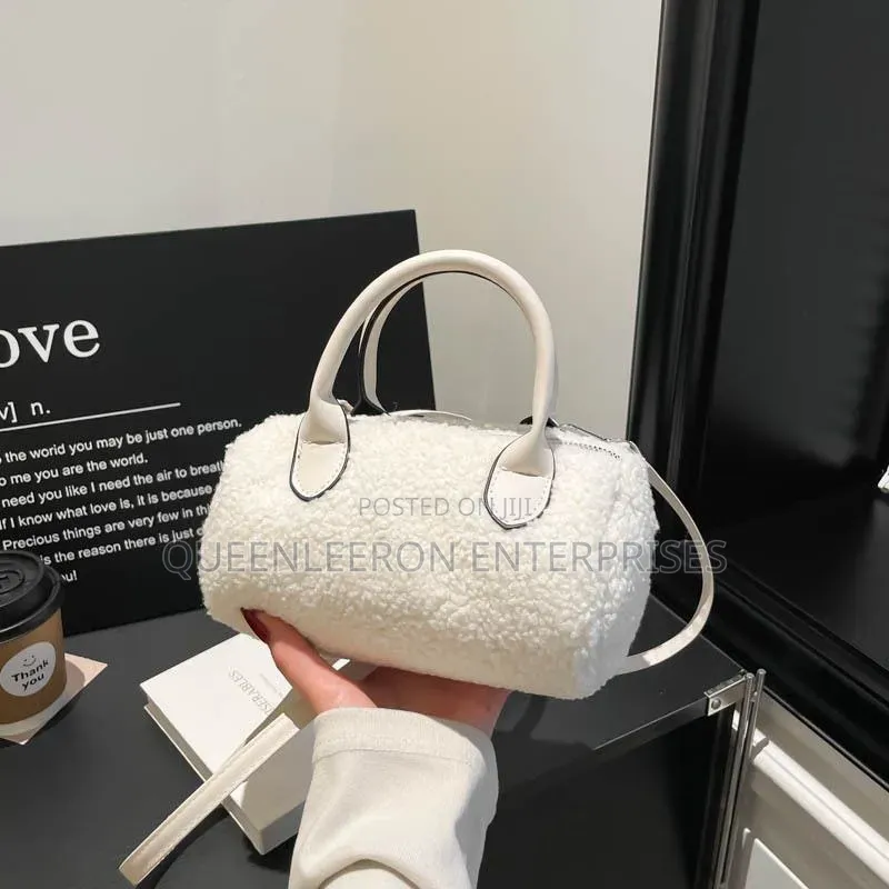 Medium Size Ladies Fur Bag