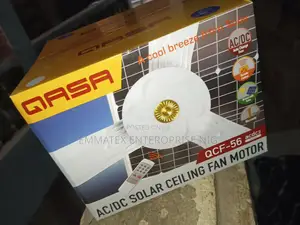 Qasa Solar Ceiling Fan AC AND DC