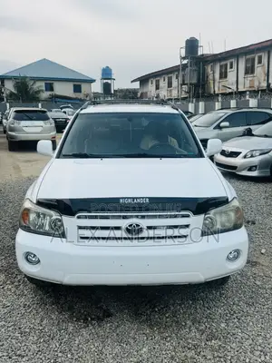 Toyota Highlander Limited V6 2007 White