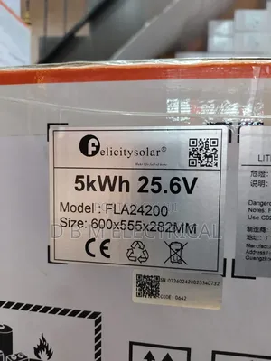 Felicity Solar Limtom Battery 5kwh 24v