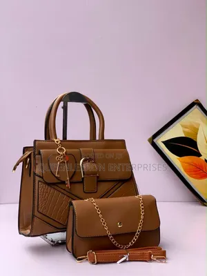 Quality Leather Bag 2 Peices