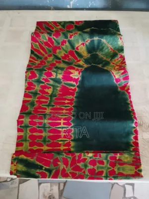 Kampala Adire Fabric(Round Neck Design)