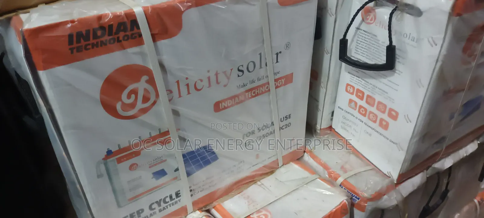 Felicity Solar Tubular Battery